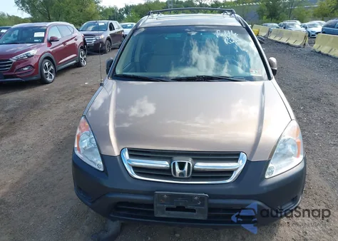 2003 Honda Cr-V Ex из США, поврежденный, VIN SHSRD78873U144769